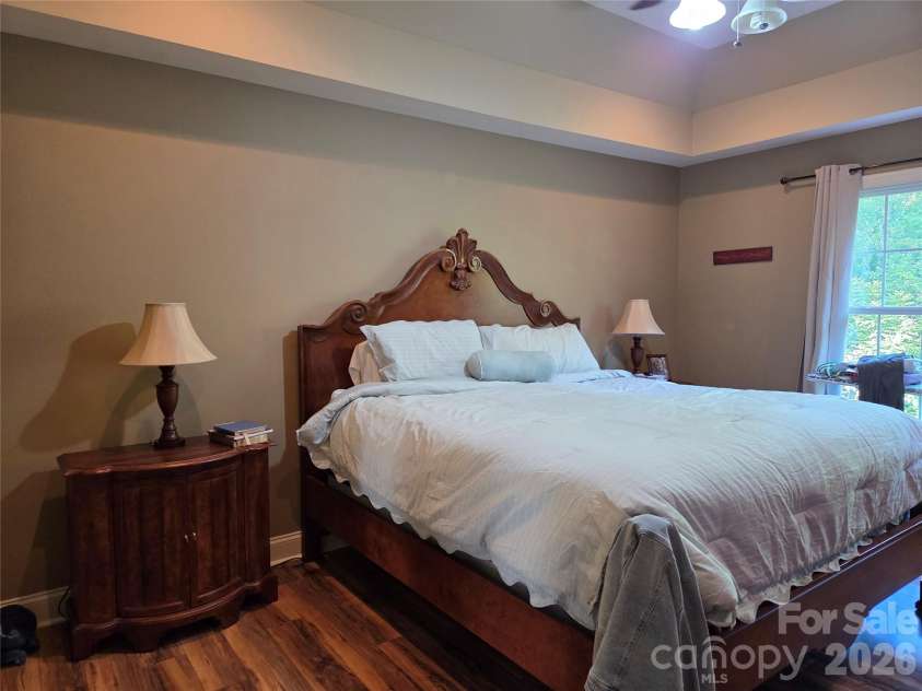 5510 Land Harbour Drive, Granite Falls, NC 28630.  MLS# CAR4382565, YatesRealty ID 22067. Master bedroom