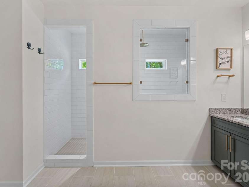 4184 Charlton Road, Fort Mill, SC 29715.  MLS# CAR4381943, YatesRealty ID 22069. Primary bathroom upper level