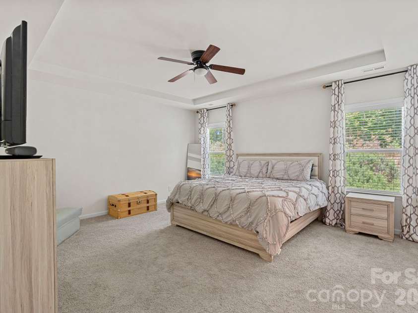 4184 Charlton Road, Fort Mill, SC 29715.  MLS# CAR4381943, YatesRealty ID 22069. Primary bedroom upper level