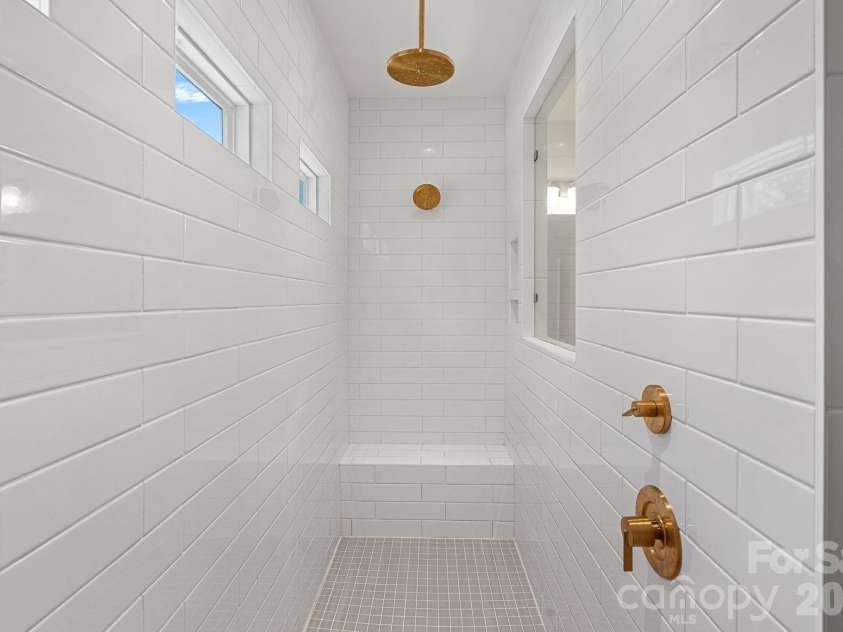4184 Charlton Road, Fort Mill, SC 29715.  MLS# CAR4381943, YatesRealty ID 22069. Primary shower upper level
