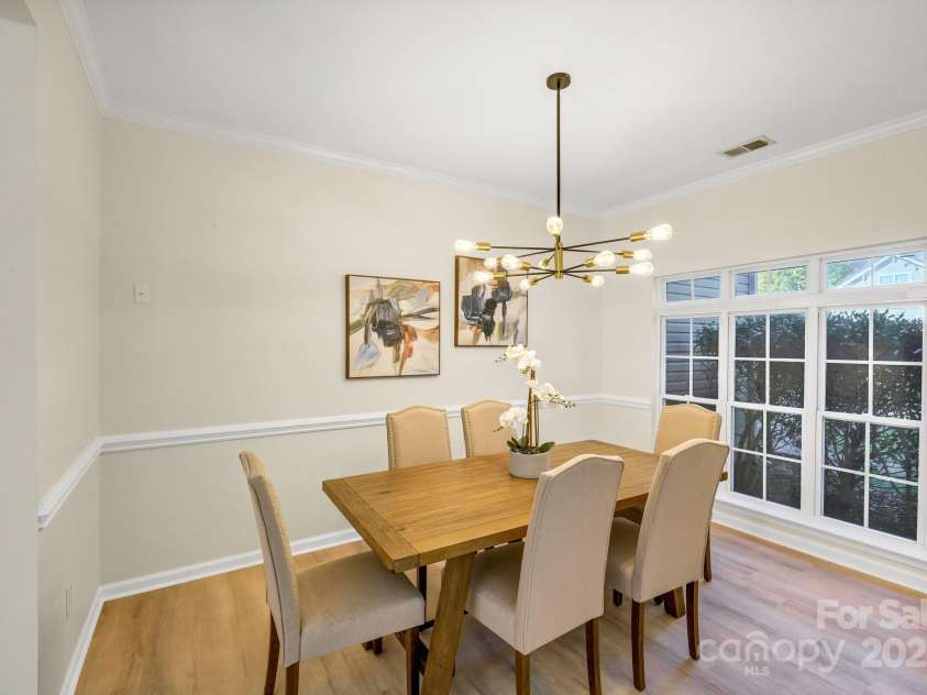 2907 Meherrin Court, Waxhaw, NC 28173.  MLS# CAR4150475, YatesRealty ID 2207. Dining Room