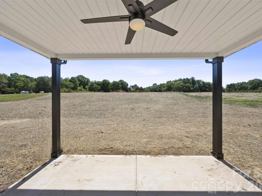 1014 Speight Road, Albemarle, NC 28001.  MLS# CAR4382174, YatesRealty ID 22077. Covered Back Porch
