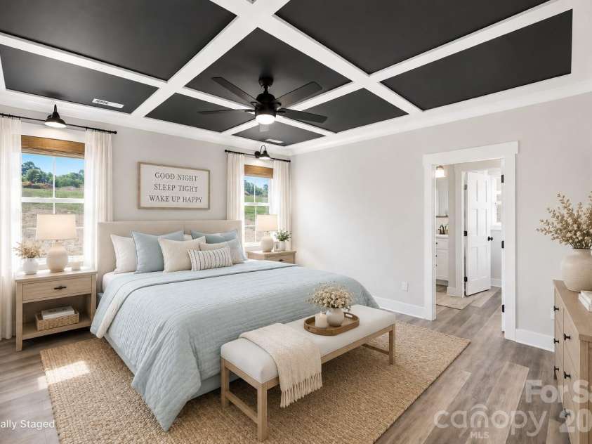 1014 Speight Road, Albemarle, NC 28001.  MLS# CAR4382174, YatesRealty ID 22077. Virtually Staged - Primary Bedroom