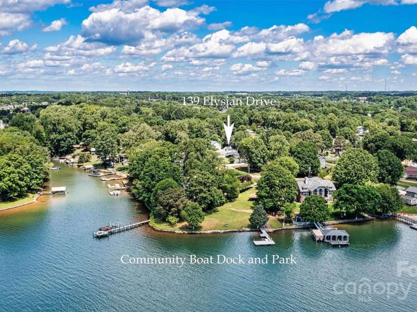 139 Elysian Drive, Mooresville, NC 28117.  MLS# CAR4256818, YatesRealty ID 22091. Aerial View of Community Amenities