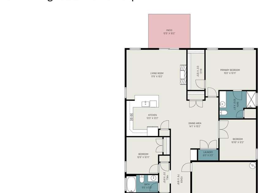 2805 Devon Street, Charlotte, NC 28213.  MLS# CAR4381243, YatesRealty ID 22092. 
