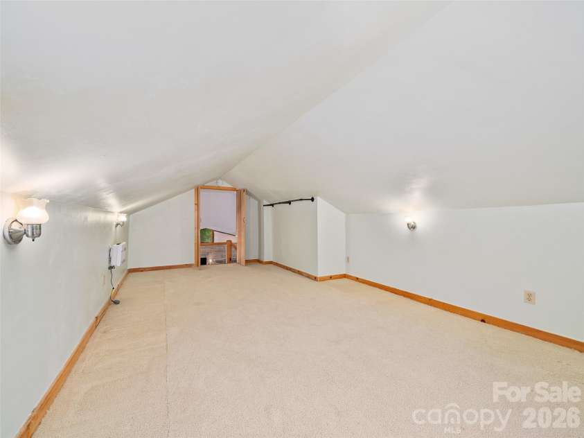 115 Sutton Ridge Road, Burnsville, NC 28714.  MLS# CAR4376173, YatesRealty ID 22099. Upstairs Heated Loft/Bonus Space