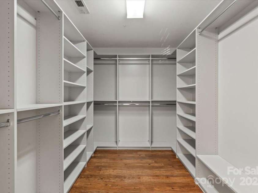 11809 Farnborough Road, Huntersville, NC 28078.  MLS# CAR4315816, YatesRealty ID 2210. Custom closet added to primary bedroom