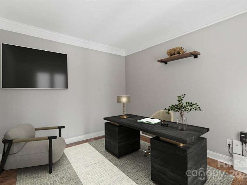 11809 Farnborough Road, Huntersville, NC 28078.  MLS# CAR4315816, YatesRealty ID 2210. Office virtually staged