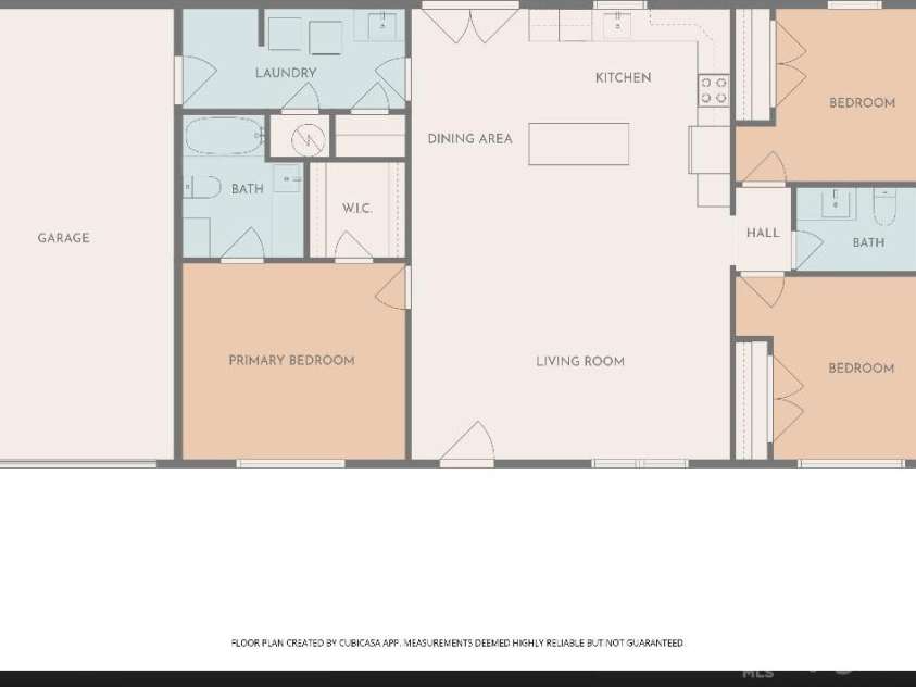 103 Falls Street, Lawndale, NC 28090.  MLS# CAR4338750, YatesRealty ID 22104. Floorplan