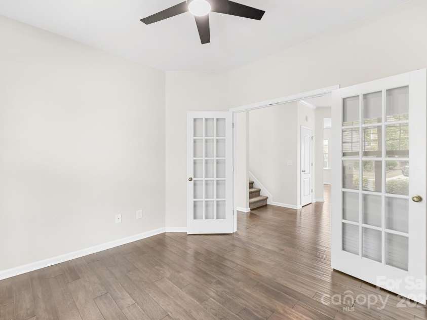 3022 Oakmere Road, Waxhaw, NC 28173.  MLS# CAR4249075, YatesRealty ID 22108. Versatile front room ideal for a home office, playroom, or second sitting area.