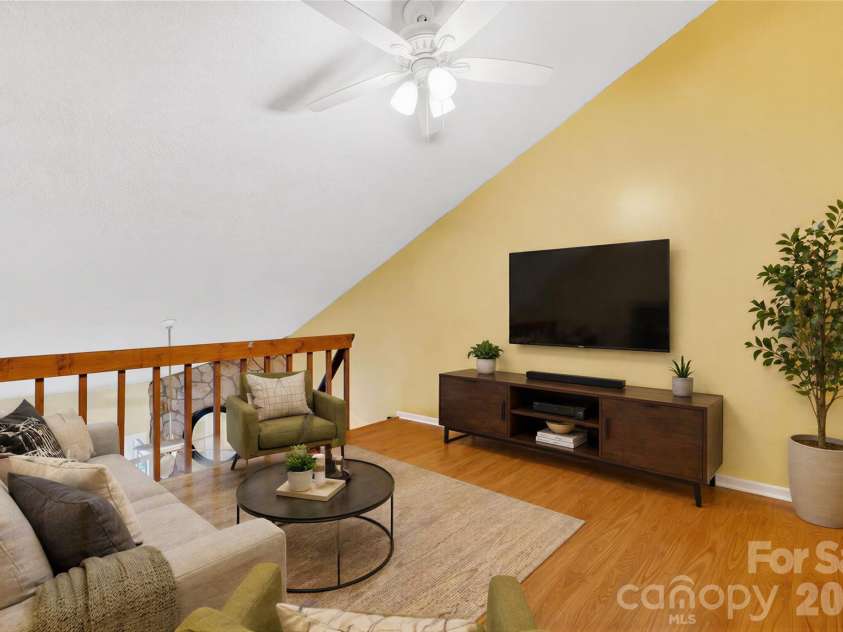 249 Country Club Drive, Concord, NC 28025.  MLS# CAR4378298, YatesRealty ID 22112. Virtually Staged Finished Loft