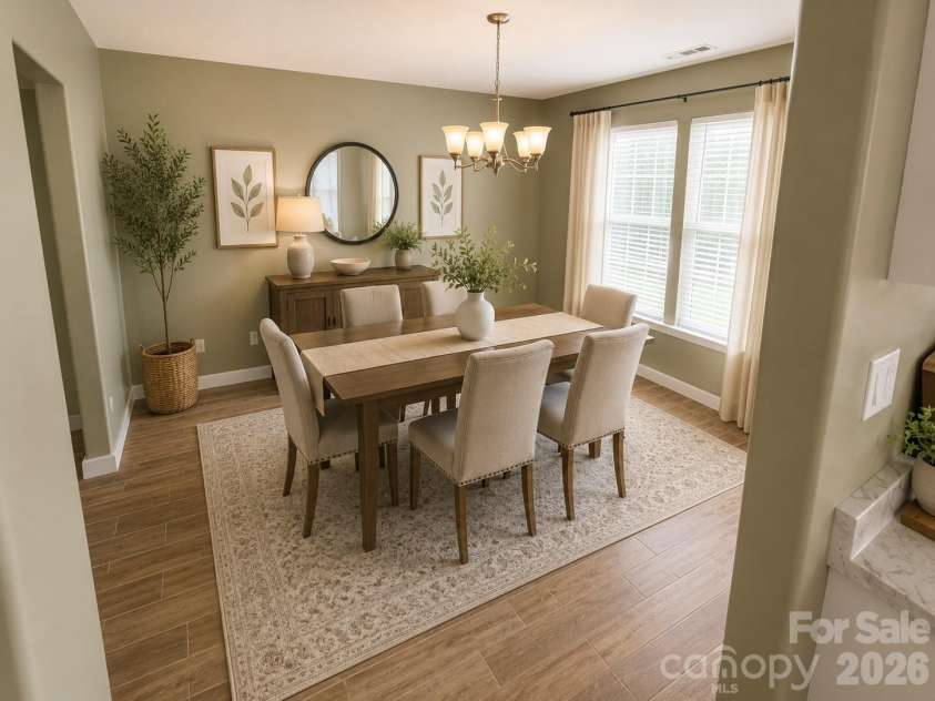 1141 Cureton Place, Charlotte, NC 28217.  MLS# CAR4381082, YatesRealty ID 22116. Virtually Staged