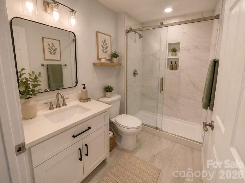 1141 Cureton Place, Charlotte, NC 28217.  MLS# CAR4381082, YatesRealty ID 22116. Virtually Staged