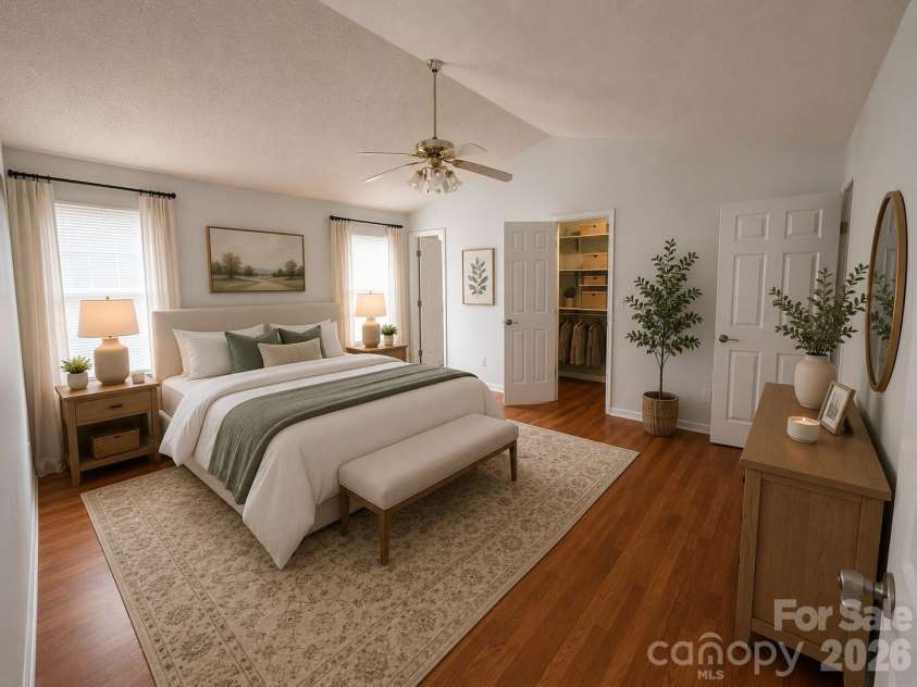 1141 Cureton Place, Charlotte, NC 28217.  MLS# CAR4381082, YatesRealty ID 22116. Virtually Staged