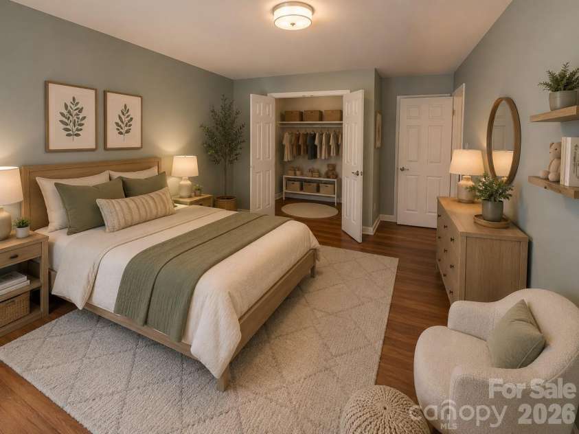 1141 Cureton Place, Charlotte, NC 28217.  MLS# CAR4381082, YatesRealty ID 22116. Virtually Staged