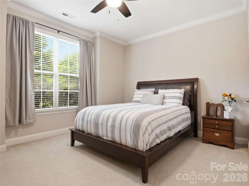 13034 Horned Lark Drive, Charlotte, NC 28278.  MLS# CAR4382228, YatesRealty ID 22122. Main Level Guest BR
