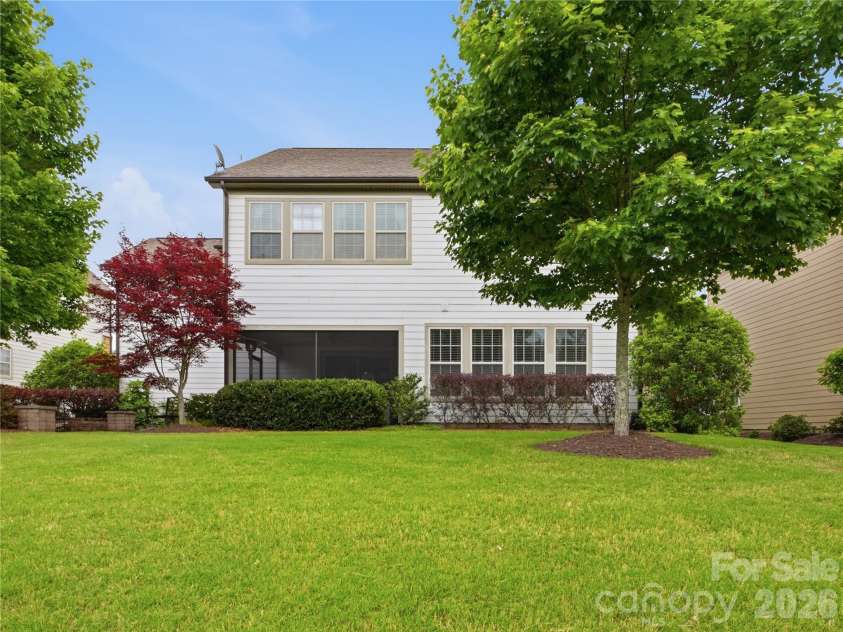 13034 Horned Lark Drive, Charlotte, NC 28278.  MLS# CAR4382228, YatesRealty ID 22122. Rear view