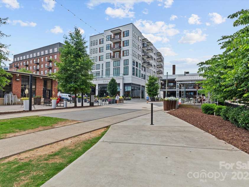 1530 Church Street, Charlotte, NC 28203.  MLS# CAR4259116, YatesRealty ID 22130. The Rail Trail is a unique urban experience that winds through the very heart of the city and is a great way to explore.