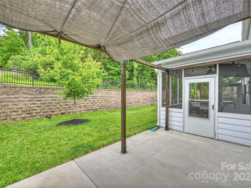 7209 Brookline Place, Huntersville, NC 28078.  MLS# CAR4251054, YatesRealty ID 22137. Outdoor Area with Pergola
