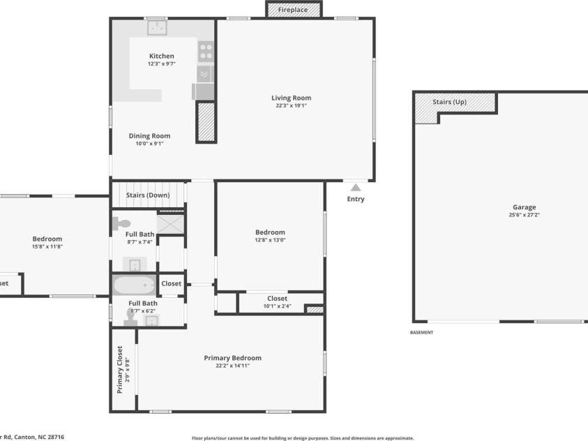 50 Morning Star Road, Canton, NC 28716.  MLS# CAR4251993, YatesRealty ID 22140. 