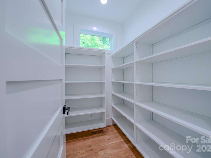133 Grove Street, Asheville, NC 28801.  MLS# CAR4286313, YatesRealty ID 2216. First Floor Pantry