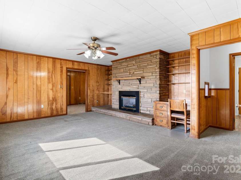 63 Wagner Road, Taylorsville, NC 28681.  MLS# CAR4220675, YatesRealty ID 2216. Den