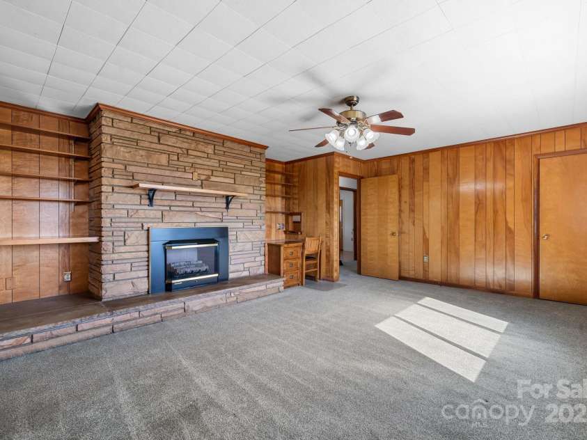 63 Wagner Road, Taylorsville, NC 28681.  MLS# CAR4220675, YatesRealty ID 2216. Den