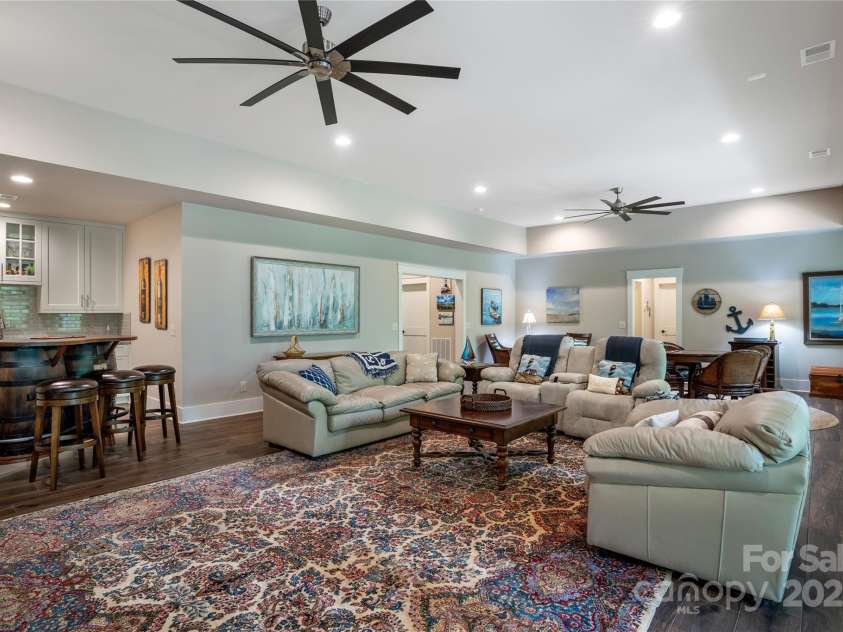 1003 Glory Drive, Morganton, NC 28655.  MLS# CAR4264469, YatesRealty ID 22171. Downstairs Den Area