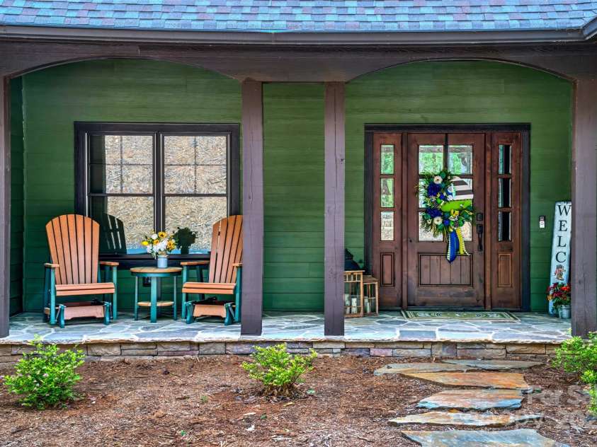 1003 Glory Drive, Morganton, NC 28655.  MLS# CAR4264469, YatesRealty ID 22171. Front Porch