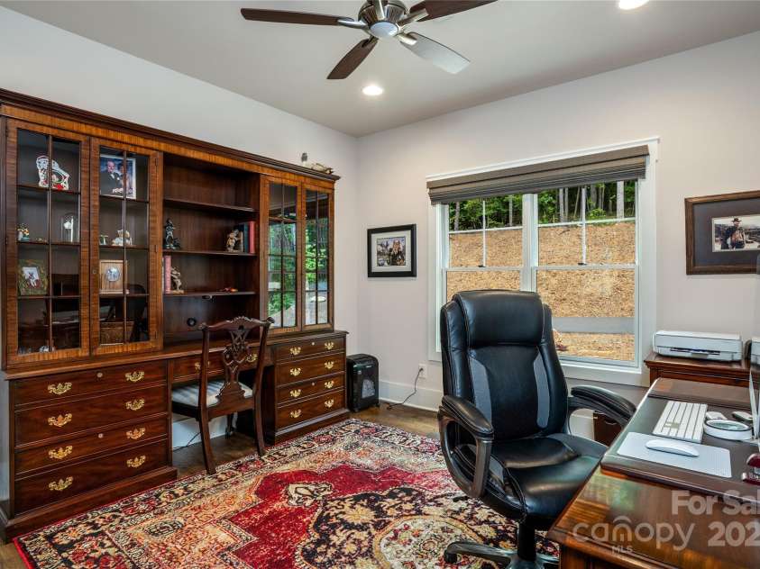 1003 Glory Drive, Morganton, NC 28655.  MLS# CAR4264469, YatesRealty ID 22171. Main Level Office