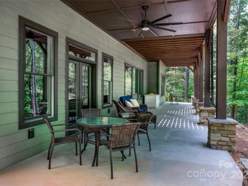 1003 Glory Drive, Morganton, NC 28655.  MLS# CAR4264469, YatesRealty ID 22171. Underneath Back Deck