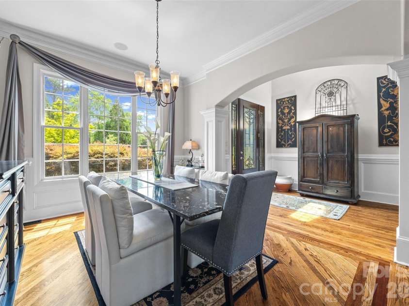 5826 Natoma Road, Clover, SC 29710.  MLS# CAR4372920, YatesRealty ID 22174. Formal dining room and main entry