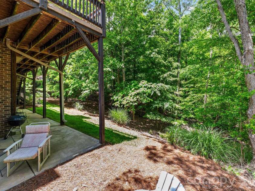 5826 Natoma Road, Clover, SC 29710.  MLS# CAR4372920, YatesRealty ID 22174. You will love this private, tranquil backyard!