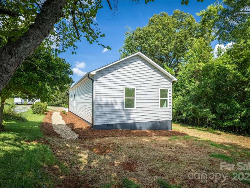 216 Stephens Drive, Morganton, NC 28655.  MLS# CAR4271572, YatesRealty ID 22183. Rear of the Home
