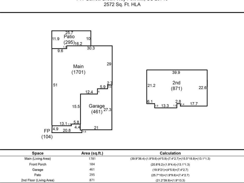 741 Garrett Green Way, Fort Mill, SC 29715.  MLS# CAR4272006, YatesRealty ID 22186. 