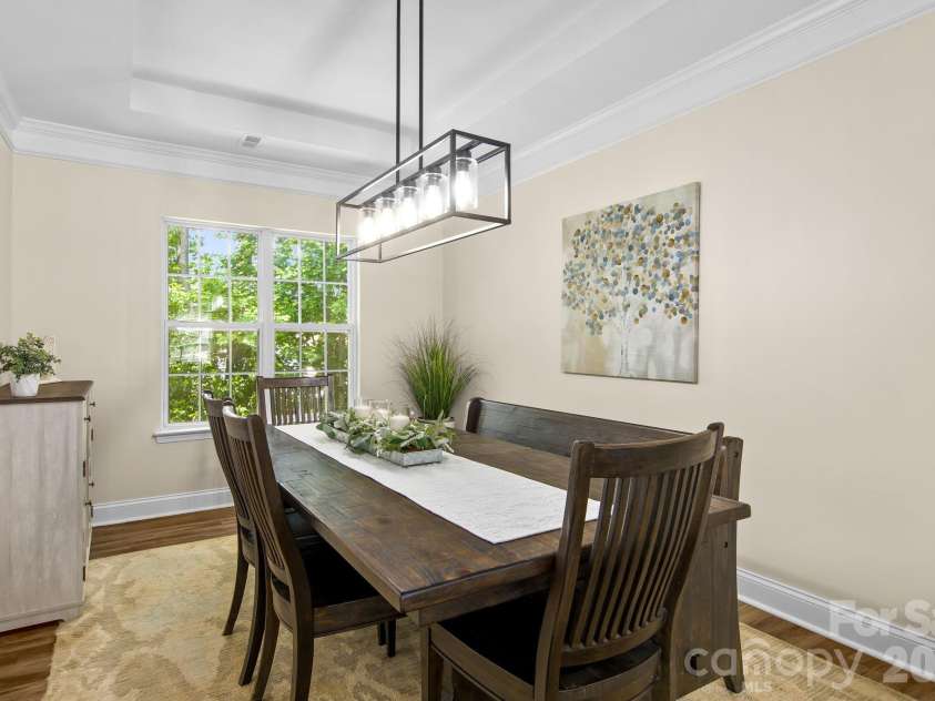 146 Comata Road, Mooresville, NC 28117.  MLS# CAR4380267, YatesRealty ID 22187. Dining Room