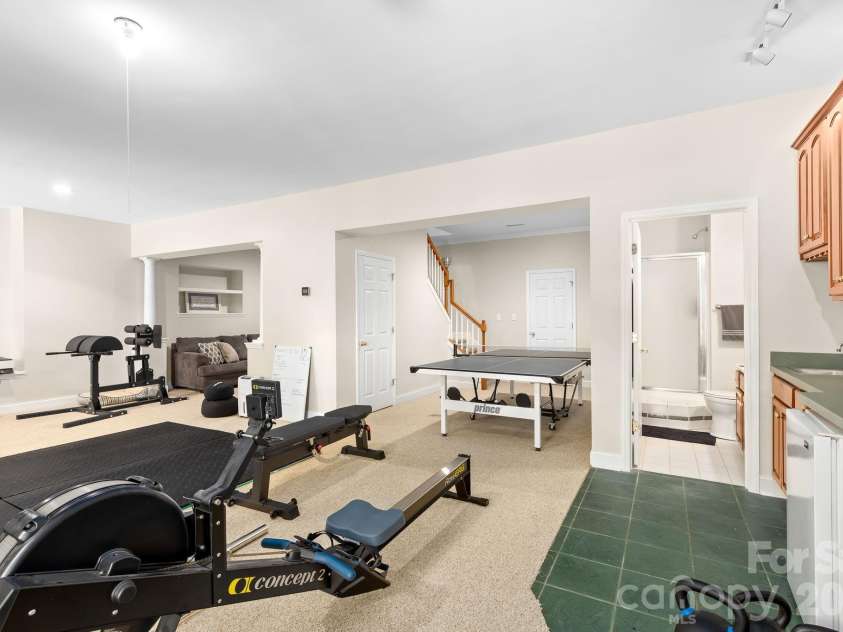 146 Comata Road, Mooresville, NC 28117.  MLS# CAR4380267, YatesRealty ID 22187. Full Finished Walkout Basement