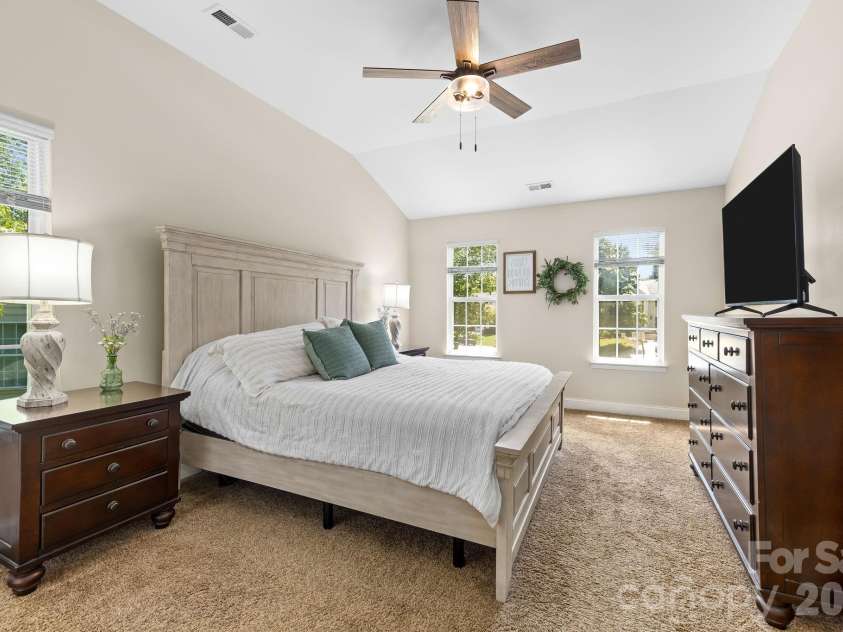 146 Comata Road, Mooresville, NC 28117.  MLS# CAR4380267, YatesRealty ID 22187. Primary Bedroom
