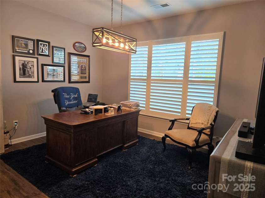 1224 Dali Boulevard, Mount Holly, NC 28120.  MLS# CAR4274726, YatesRealty ID 22189. Front bedroom-office