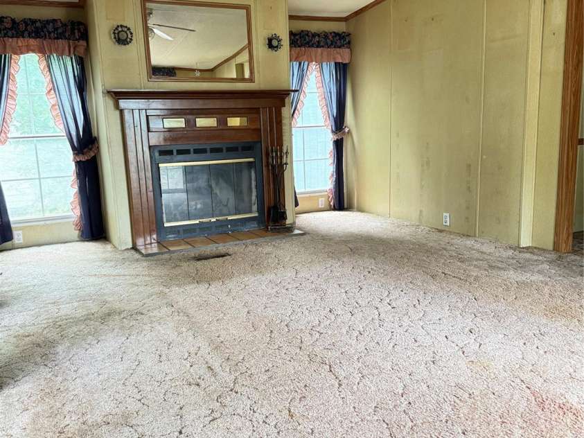 13080 Philadelphia Church Road, Oakboro, NC 28129.  MLS# CAR4222259, YatesRealty ID 2219. Sunroom with lots of windows