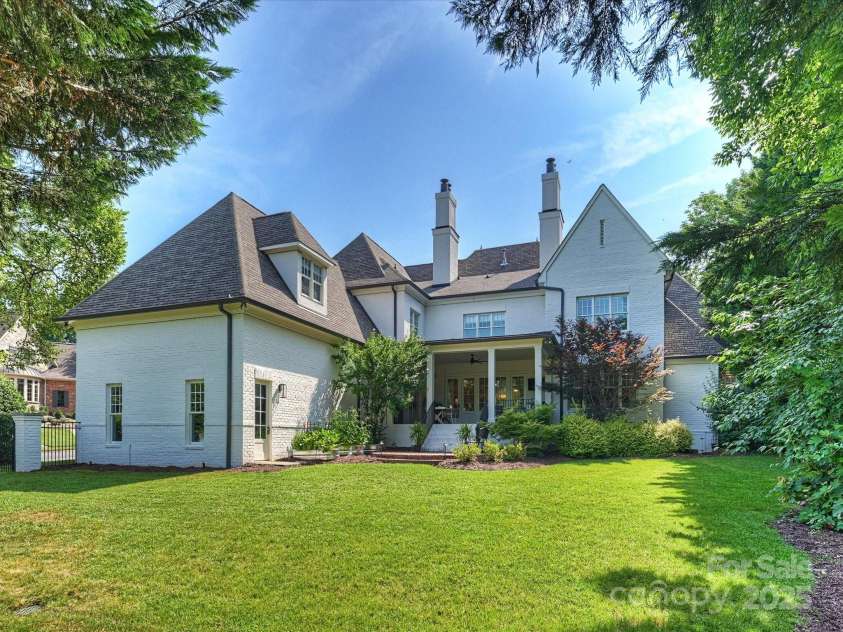 6314 Saint Stephen Lane, Charlotte, NC 28210.  MLS# CAR4272179, YatesRealty ID 22190. Rear of Home