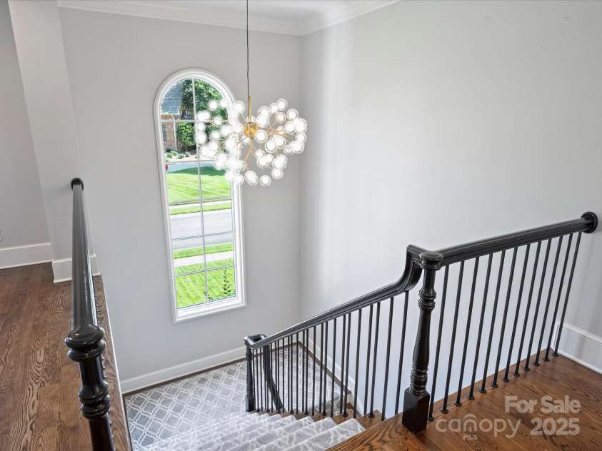 6314 Saint Stephen Lane, Charlotte, NC 28210.  MLS# CAR4272179, YatesRealty ID 22190. Staircase