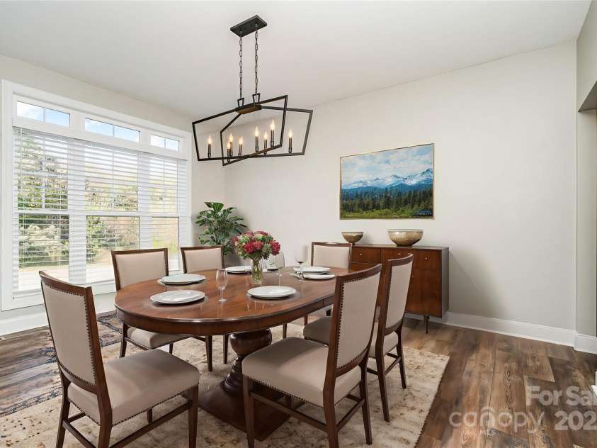 3011 Waxhaw Crossing Drive, Waxhaw, NC 28173.  MLS# CAR4315709, YatesRealty ID 22193. Dining Room *Virtually staged*