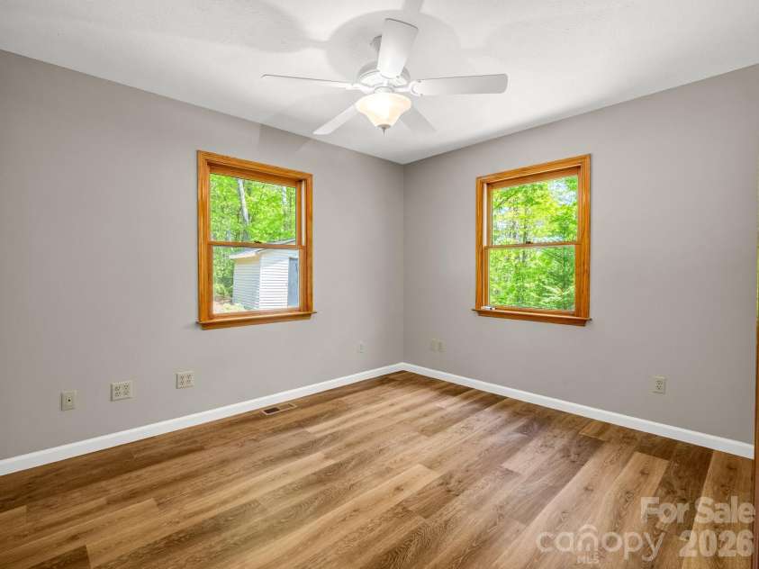 2304 Mountain Page Road, Saluda, NC 28773.  MLS# CAR4366725, YatesRealty ID 22195. Main level BEDROOM 1