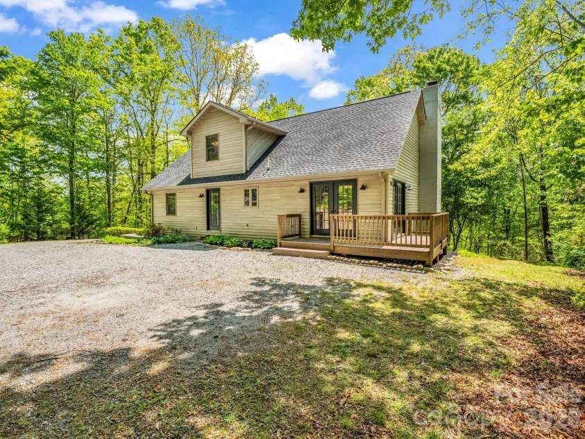 2304 Mountain Page Road, Saluda, NC 28773.  MLS# CAR4366725, YatesRealty ID 22195. Private, natural setting