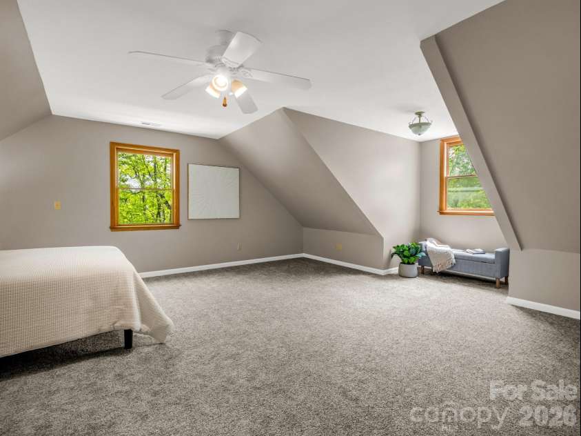 2304 Mountain Page Road, Saluda, NC 28773.  MLS# CAR4366725, YatesRealty ID 22195. Upper Level Primary Suite