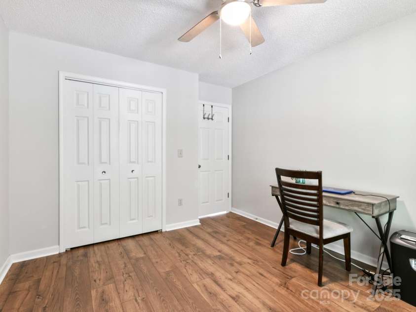 670 New Village Drive, Hendersonville, NC 28791.  MLS# CAR4272117, YatesRealty ID 22206. Bed 3 used as office