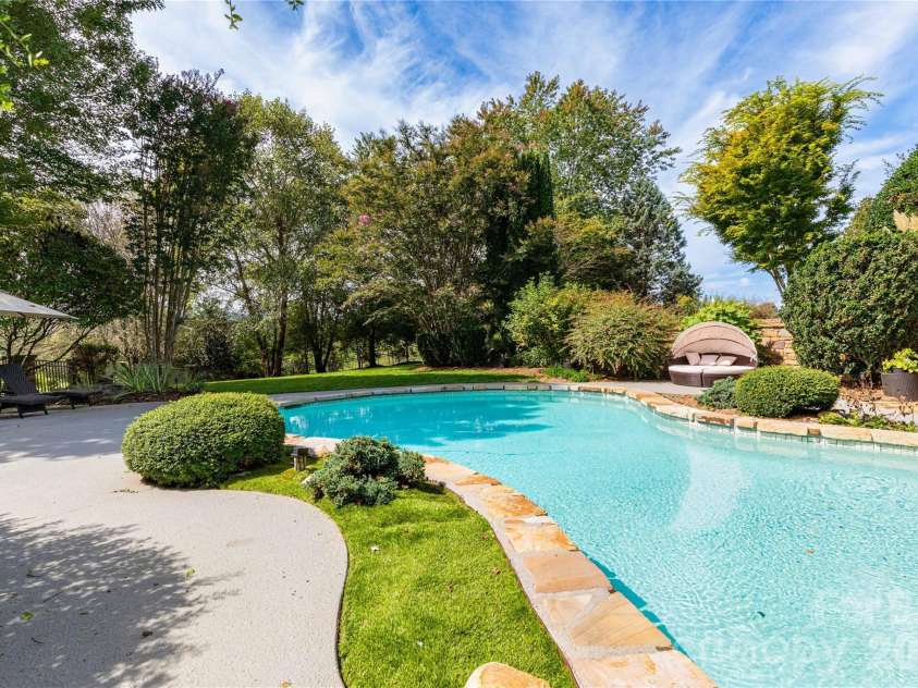 30 Rilandwell Drive, Fletcher, NC 28732.  MLS# CAR4369912, YatesRealty ID 22218. Amazing Pool area