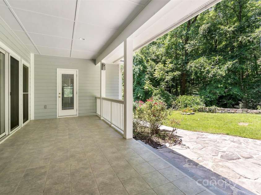 57 Rocky Branch Trail, Marion, NC 28752.  MLS# CAR4268698, YatesRealty ID 22220. Back Porch