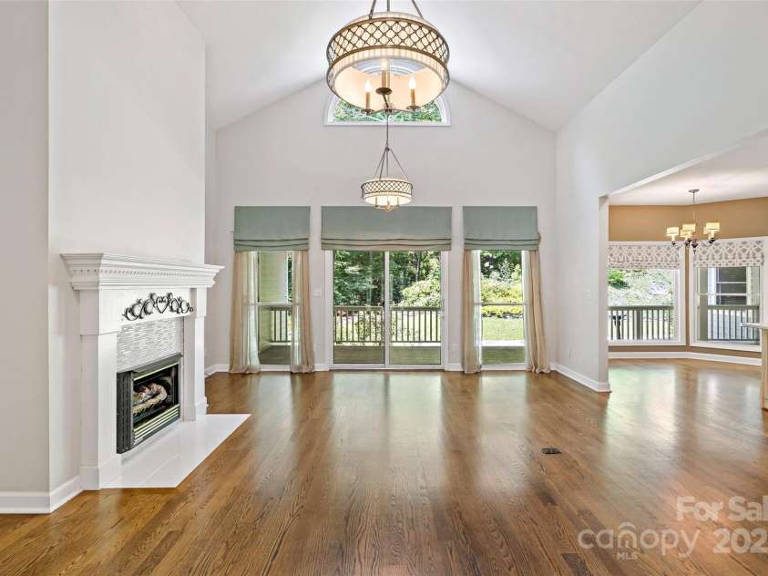 57 Rocky Branch Trail, Marion, NC 28752.  MLS# CAR4268698, YatesRealty ID 22220. Living Room approximately 11.7 x15